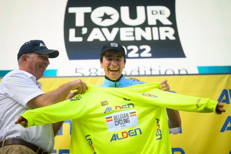 Tour de l'Avenir - Cian Uijtdebroeks : «Je rêve du maillot jaune du Tour»