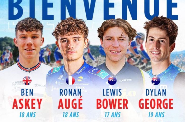 Transfert - La Conti Groupama-FDJ recrute 4 coureurs, dont Ronan Augé