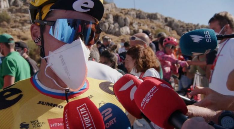 Tour d'Espagne - Primoz Roglic : «J'espère que ça va continuer comme ça»