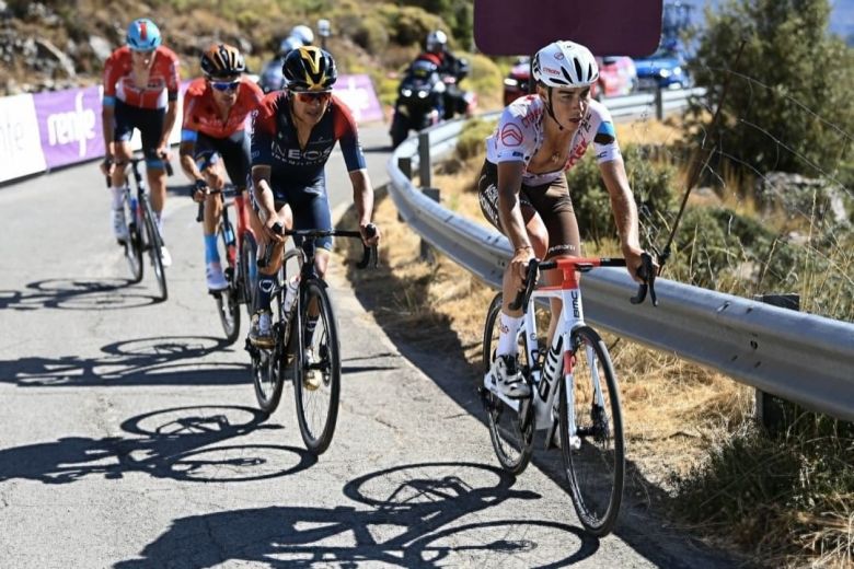 Tour d'Espagne - Champoussin : «J'étais juste quand Carapaz a attaqué»