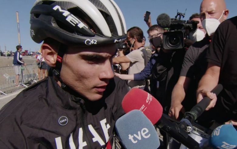 Vuelta a España – Juan Ayuso: «Siguiendo mi ritmo, he conseguido terminar fuerte»