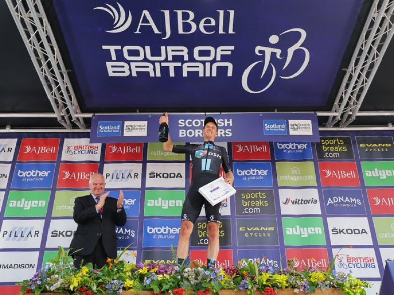 Tour de Grande-Bretagne - Cees Bol, sa 1ère en 2022  : «C'est génial !»