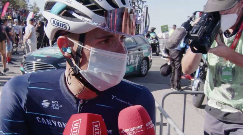 Tour d'Espagne - Enric Mas : «Cette 2e place est spéciale pour moi !»