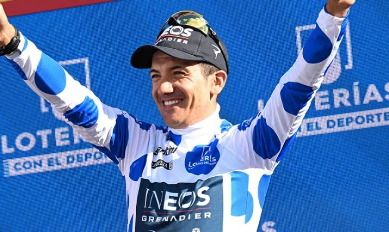 Tour d'Espagne - Carapaz : «Un maillot, trois étapes... c'est pas mal !»