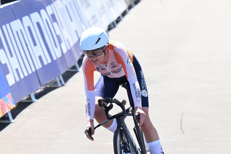 Mondiaux - Annemiek van Vleuten déjà sur un vélo... 24h après sa chute !