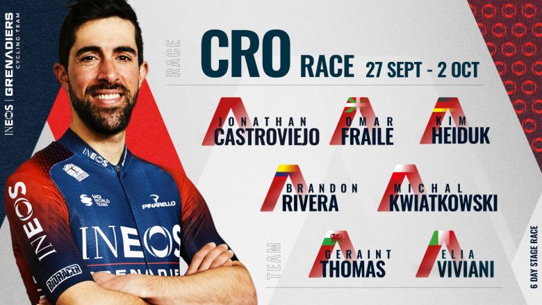 CRO Race - Viviani, Thomas, Fraile.. la sélection d'INEOS Grenadiers