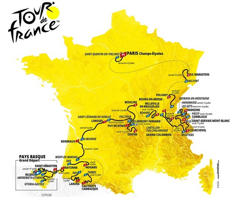 Tour de France - De Bilbao à Paris... tout sur le 110e Tour de France !