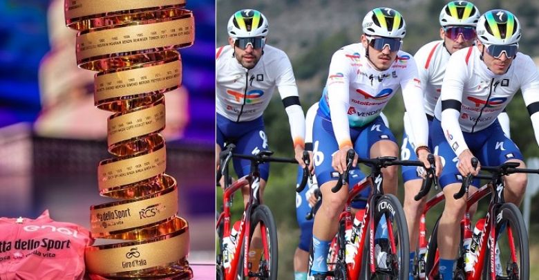 Ciclismo: Giro d’Italia – Conosciamo le 22 formazioni… no TotalEnergies!