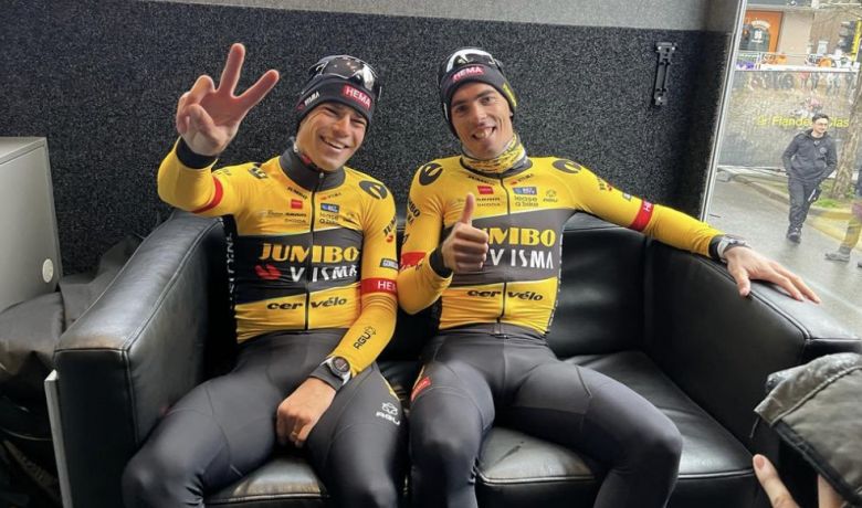 Cyclisme: Gand-Wevelgem - Laporte : "Wout m'a demandé si je voulais gagner..."