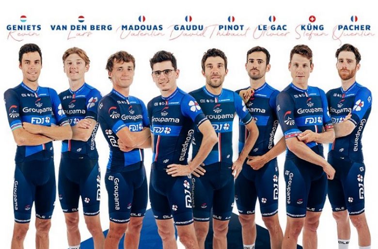 groupama fdj tour de france team 2023