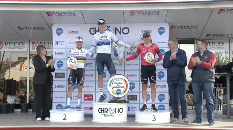 Remco Evenepoel battu par Joshua Tarling au Chrono