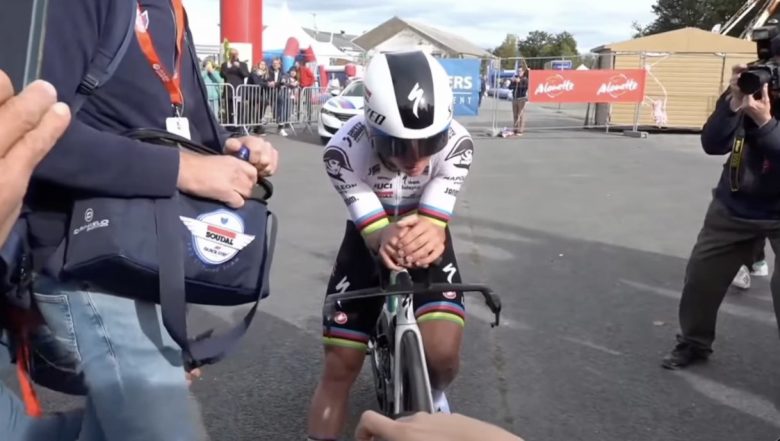 Remco Evenepoel : «Tarling était juste plus fort»