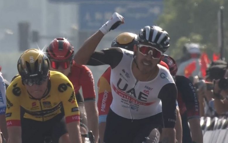 Juan Sebastian Molano la 5e étape, Vader reste leader
