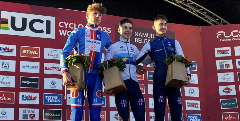 Cyclo-cross - CDM - Aubin Sparfel, sa première en CDM et Paul Seixas 3e