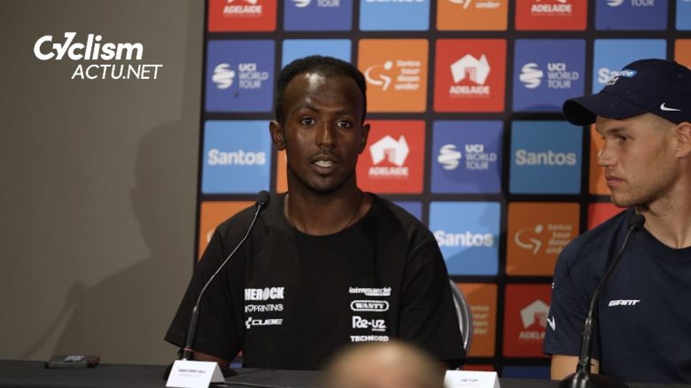 Tour Down Under - Girmay : «La météo en Europe, je ne me sens pas à 100%»