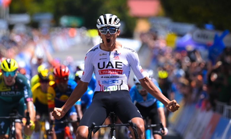 Tour Down Under – Isaac del Toro, etappe 2, zijn eerste onder de profs