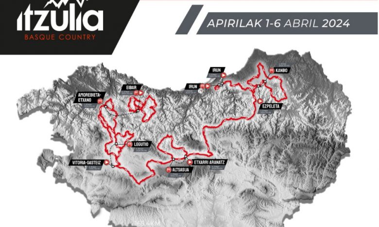 Tour du Pays Basque - Le parcours de l'Itzulia 2024, avec une escale en France