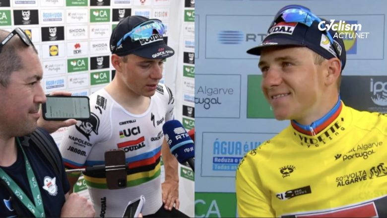 Tour de l'Algarve - Remco Evenepoel : «Défendre le maillot jaune, et...»