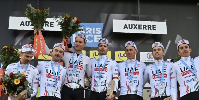 Paris-Nice - UAE Team Emirates la 3e étape et Evenepoel, Roglic, Gaudu battus