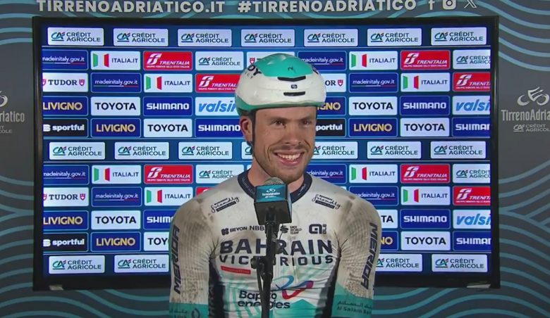 Tirreno-Adriatico - Phil Bauhaus : «Je ne m'attendais pas à gagner ici...»