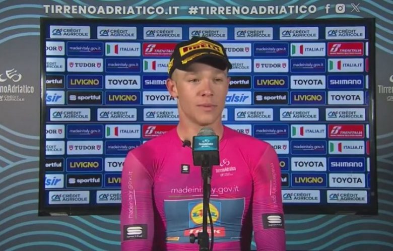 Tirreno-Adriatico - Jonathan Milan : «Ce n'est pas juste ma victoire»