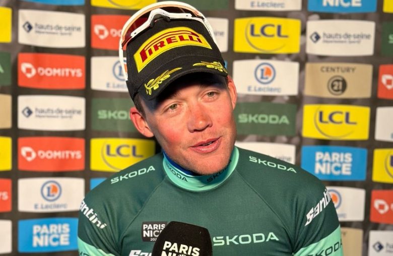 Paris-Nice - Mads Pedersen, encore 2e : «Olav Kooij est juste plus rapide»
