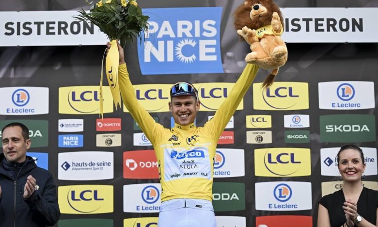 Paris-Nice - Luke Plapp conserve son maillot : «J'adore être en jaune»