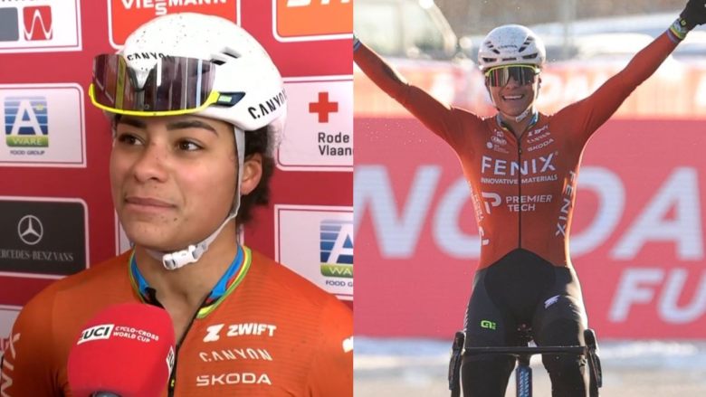 Coupe du Monde - Ceylin del Carmen Alvarado, émue : "Je n’ai jamais abandonné..." #CXWorldCup #CX #cyclocross #Alvarado #Brand #TV