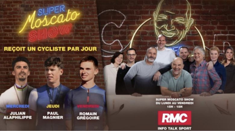 Média - Le Super Moscato Show se met au vélo... le programme de la semaine #SuperMoscatoShow #RMC #Alaphilippe #Magnier
