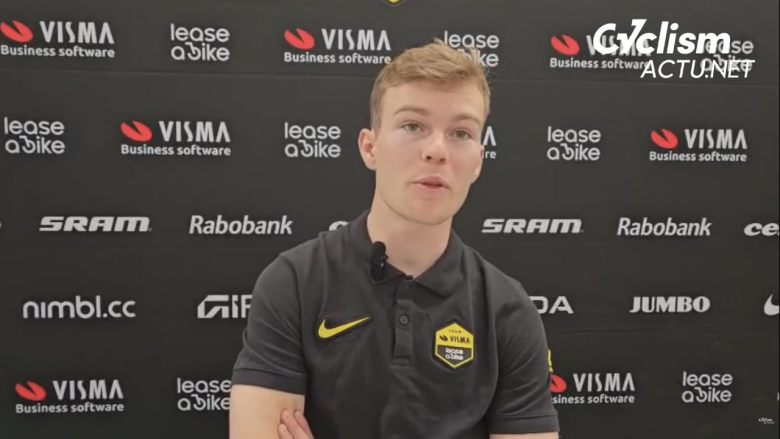 Route - Axel Zingle : "L'objectif est vraiment de beaucoup courir" #Zingle #VismaLAB #Visma #AxelZingle #Video #TV