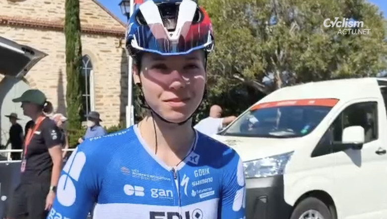 INTERVIEW - Marie Le Net, au Tour Dow Under : "Dans un monde idéal... " #MarieLeNet #TourDownUnder #FDJSuez #Interview #TV