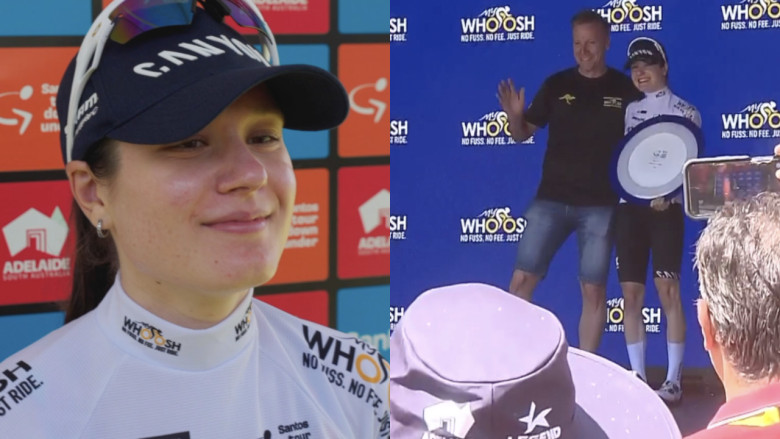 Tour Down Under - Justyna Czapla : "Je n’avais jamais vécu ce genre d’émotions" #TourDownUnder #TDU #TDU2026 #Czapla #CanyonSRAM