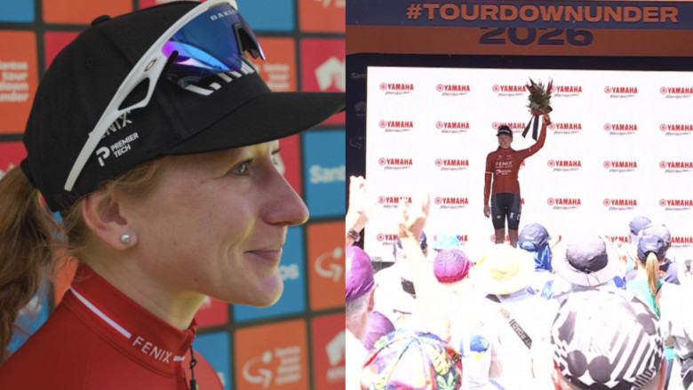 Tour Down Under - Carina Schrempf : "On a essayé de survivre comme on pouvait" #TourDownUnder #TDU #TDU2026 #Schrempf