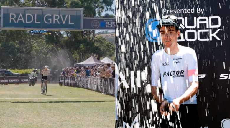 Gravel - Romain Bardet commence bien l'année... par un succès en Australie ! #RADLGRVL #gravel #Bardet #FactorRacing