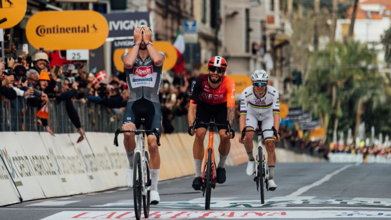 Milan-San Remo - Filippo Ganna: "J'espère que Pogacar ne lâchera pas Van der Poel…" #Ganna #BuiltForMore #MilanoSanremo #INEOS #TV