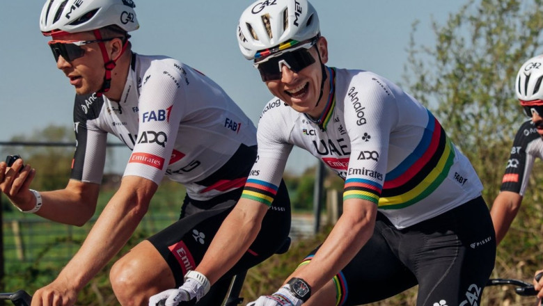 Tour de Romandie - UAE dévoile son équipe... autour de Tadej Pogačar pour sa 1ere #TDR2026 #TourDeRomandie #Pogacar #WeAreUAE #UCI