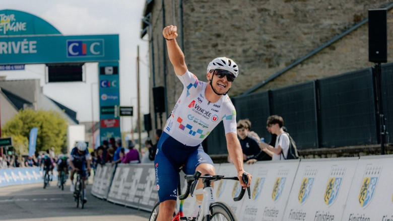 Tour de Bretagne - Victoire de Mathéo Barusseau sur la quatrième étape #TDB2026 #Barusseau #AllezTotalEnergies #Sparfel