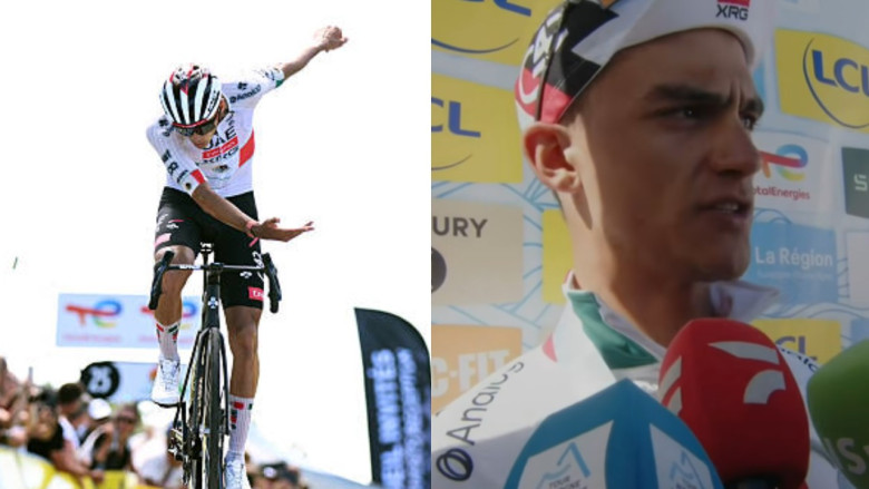 Cyclisme. Tour Auvergne-Rhône-Alpes - Isaac Del Toro : «Le peloton prend trop de risques.»