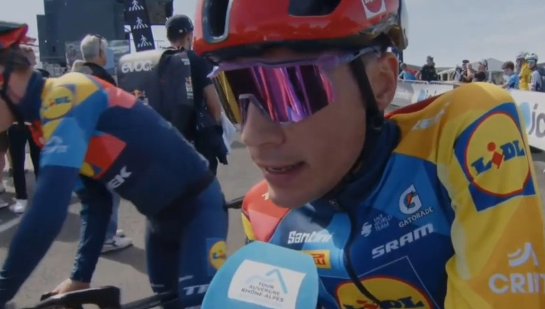 Cyclisme. Tour Auvergne-Rhône-Alpes - Juan Ayuso : «Je suis simplement stupide»