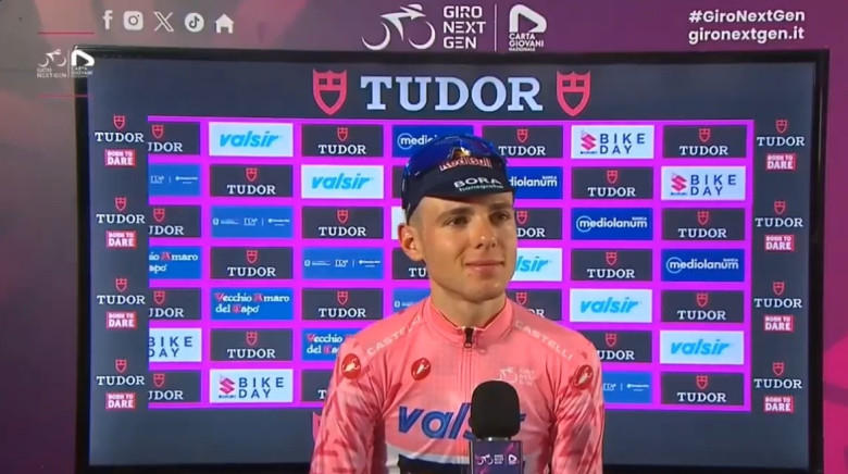Cyclisme. Giro Next Gen - Lorenzo Finn : «C'est vraiment la cerise sur le gâteau.»