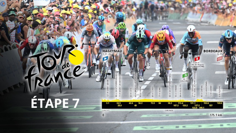 TDF. Tour de France - La 7e étape. et un nouveau sprint vers Bordeaux ?