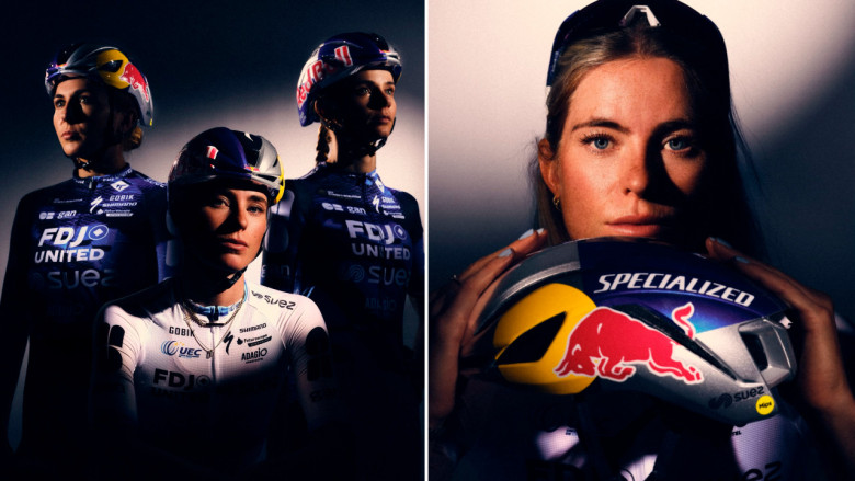 Tour de France Femmes - Red Bull désormais partenaire de l'équipe FDJ United-SUEZ #TDFF2026 #TDFF #FDJSUEZ #RedBull #Vollering