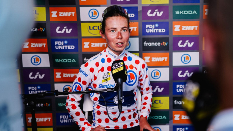 Tour de France Femmes - Océane Mahé : "On grandit en même temps que nos résultats" #TDFF26 #TDF26 #Mahé #MaPetiteEntreprise #Wiebes