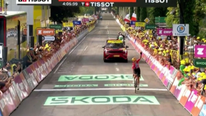 Tour de France Femmes - Sigrid Ytterhus Haugset fait coup double sur la 3e étape #TDFF2026 #WatchTheFemmes #YtterhusHaugset