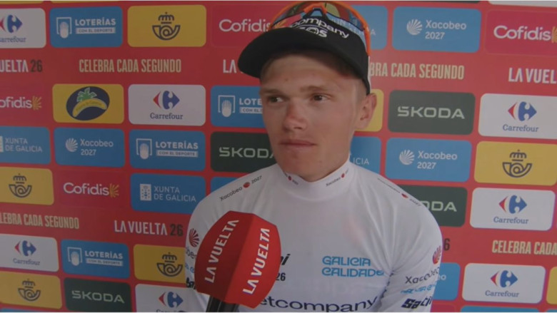Vuelta. Tour d'Espagne - Oscar Onley : «Je n'avais pas les jambes pour les suivre»