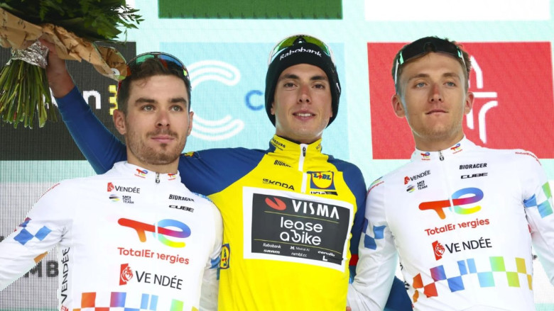 Tour de Luxembourg - Davide Piganzoli : "Regarder cette semaine avec satisfaction"  #SkodaTour #Piganzoli #VismaLAB #MVDP #Alpecin #T