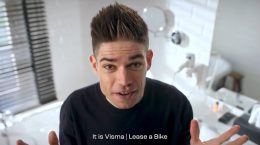 Route - L'amusante campagne de Visma | Lease a Bike... avec Wout Van Aert