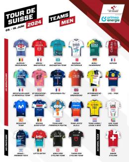 Tour de Suisse - Trois équipes suisses invitées... la TotalEnergies snobée