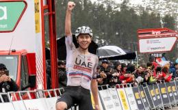 Tour de Catalogne - Tadej Pogacar écrase la 2e étape, Lenny Martinez top 5