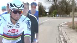 Paris-Roubaix - Mathieu van der Poel et cette chicane : «C'est une blague ?»